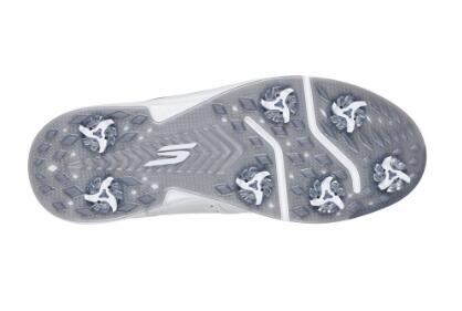 Skechers Go Golf Prestige SL, Zapato de Golf para Hombre, Blanco 3/4