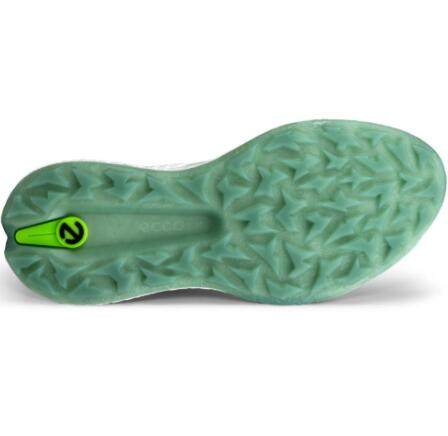 Ecco Men's Biom H5 BOA, Zapatos de Golf Hombre, Blanco/Verde 6/6