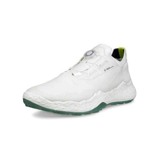 Ecco Men's Biom H5 BOA Scarpe da golf da uomo Bianco/Verde