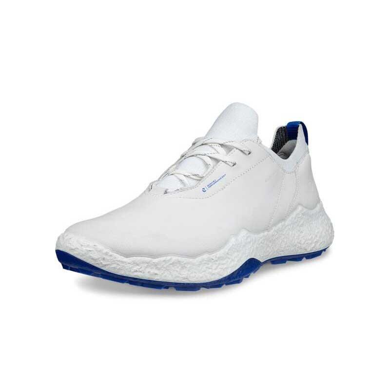 Ecco - Ecco Men's Biom H5, Chaussures De Golf Pour Hommes, Blanches - Chaussures De Golf - Blanc|bleu - 45 - Decathlon