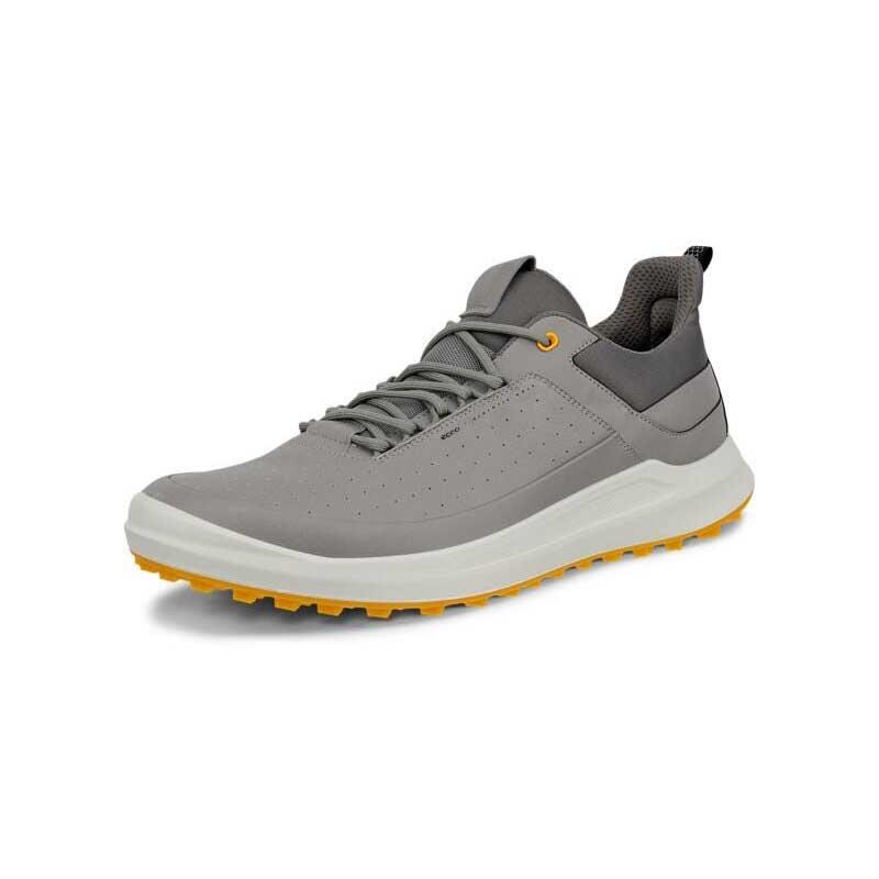 Ecco - Ecco Mens Core 2025, Chaussures De Golf Pour Hommes, Wild Dove/steel - Chaussures De Golf - Gris|orange - 46 - Decathlon