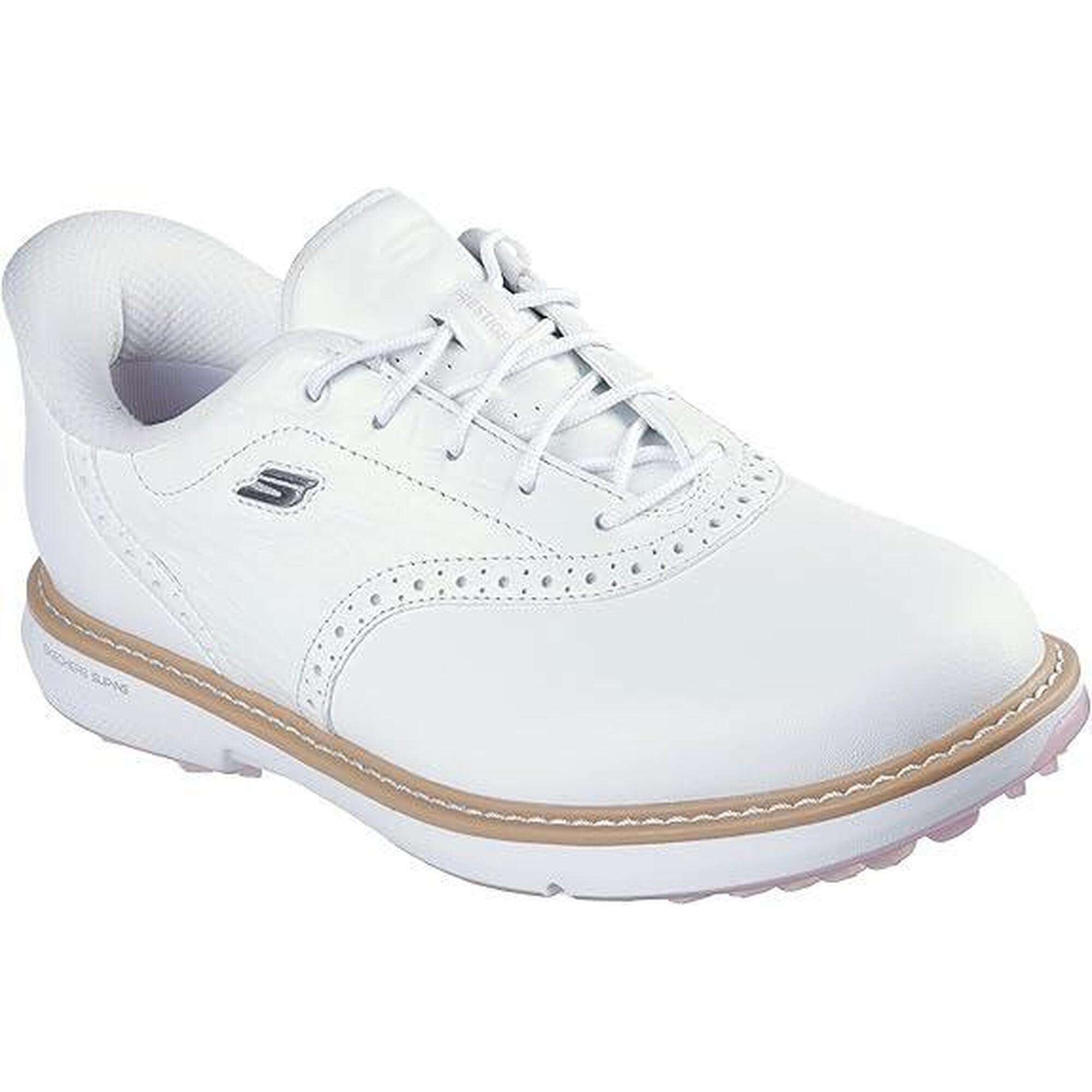 Skechers - Chaussures De Golf Skechers Prestige Sl Pour Femmes, Blanc/rose - Chaussures De Golf - Blanc|rose - 40 - Decathlon
