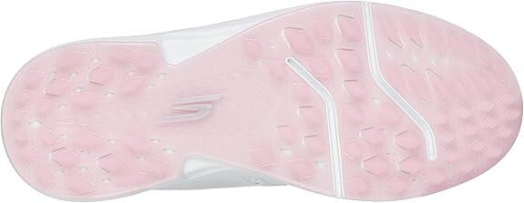 Skechers Prestige SL, Zapatos de Golf para Mujer, Blanco/Rosa 5/5