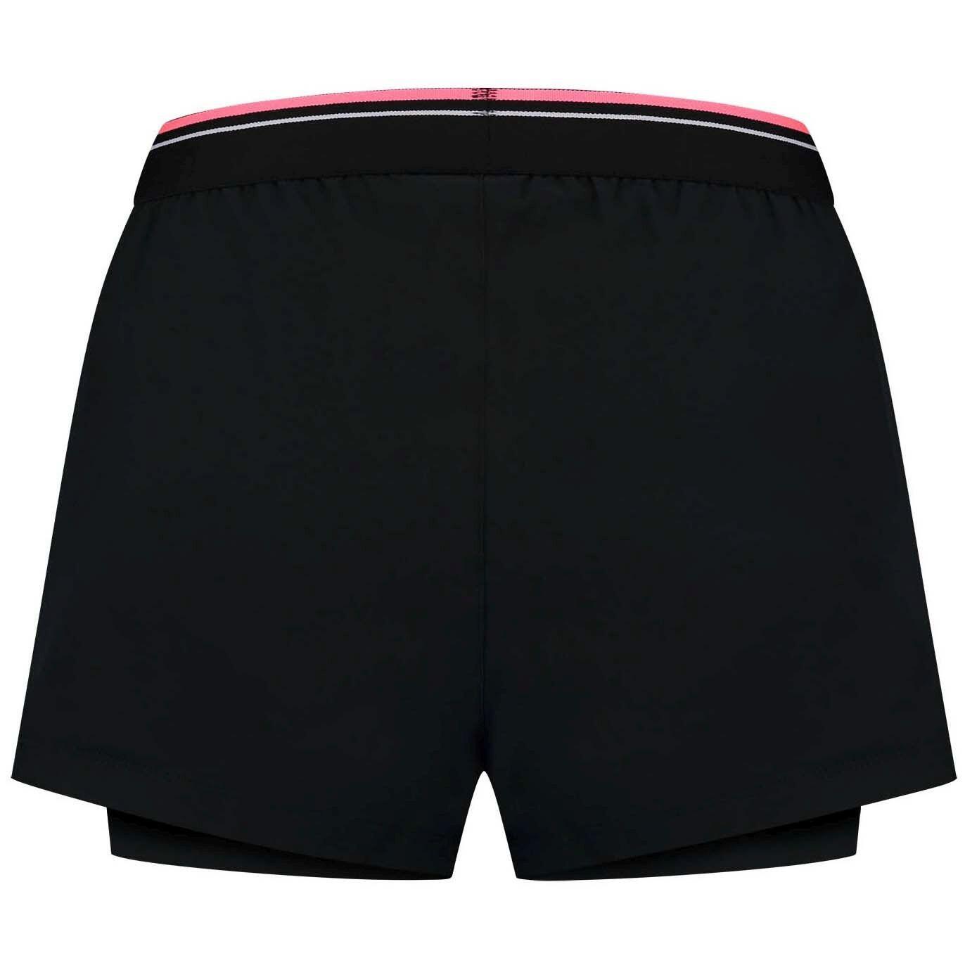 Pantalón corto de tenis y pádel mujer HYPERCOURT 7 K-Swiss negro 2/2