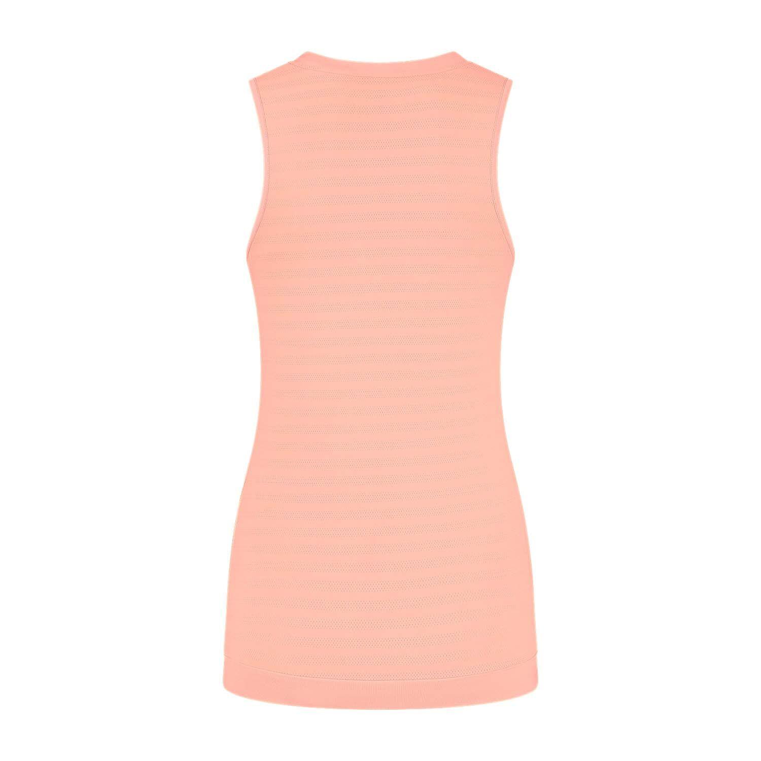 Camiseta de tenis y pádel mujer HYPERCOURT SINGLET 2 K-Swiss coral 2/2