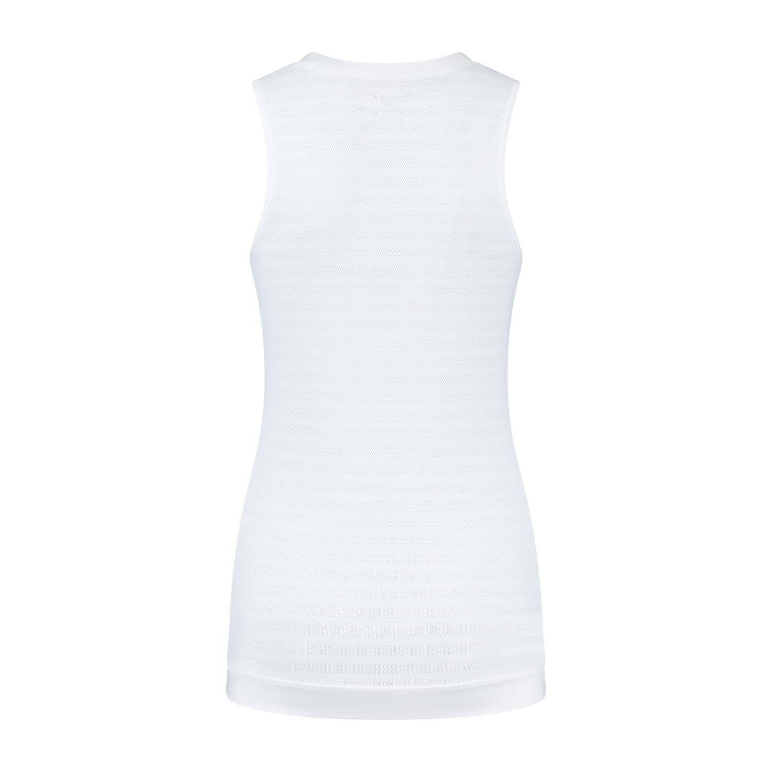 Camiseta de tenis y pádel mujer HYPERCOURT SINGLET 2 K-Swiss blanco 2/2