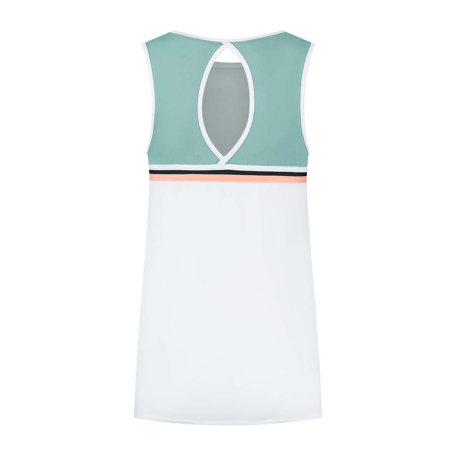Camiseta de tenis y pádel mujer HYPERCOURT ADVNTG 3 K-Swiss blanco 2/2