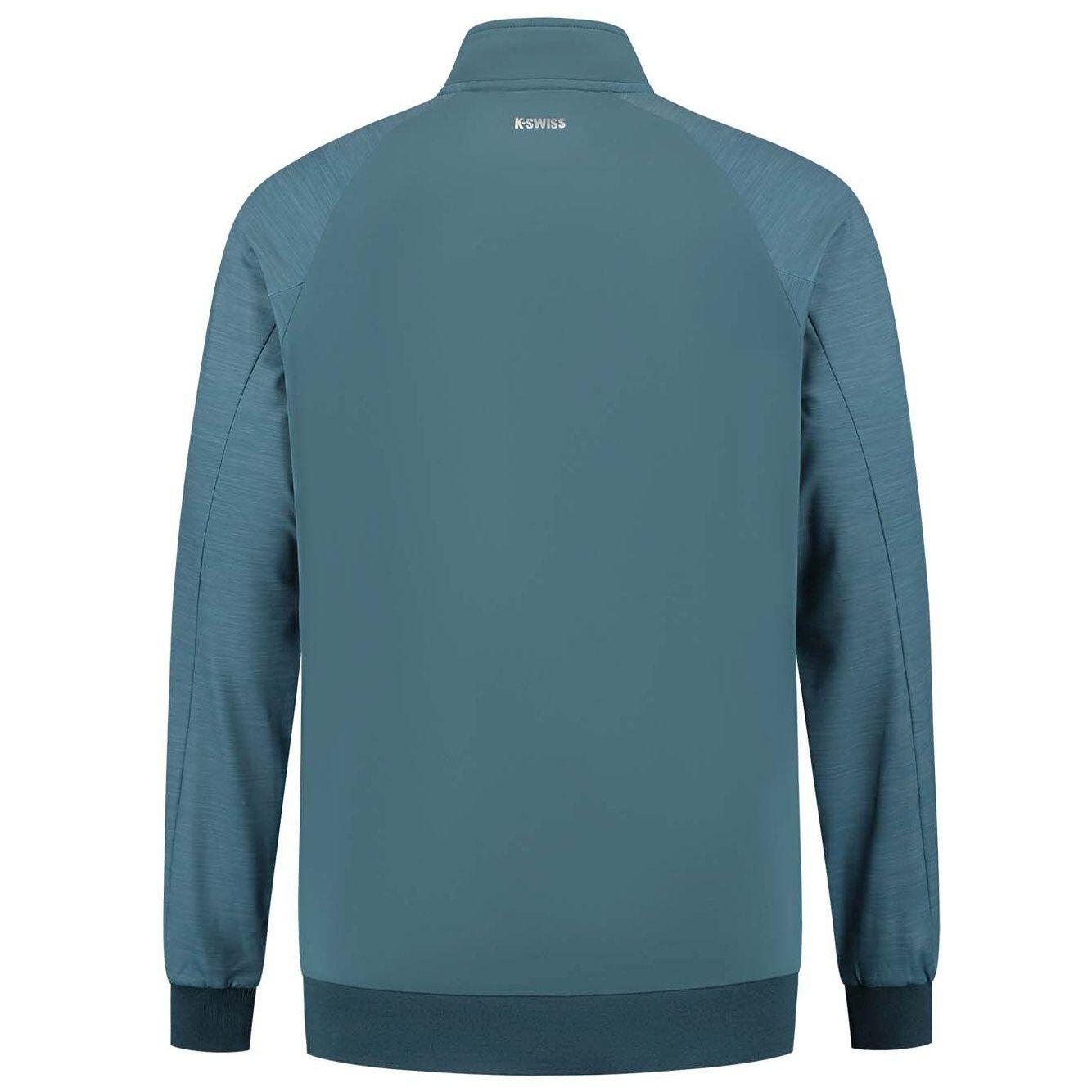 Chaqueta de tenis y pádel hombre CHANDAL HYPERCOURT 7 K-Swiss azul 2/2