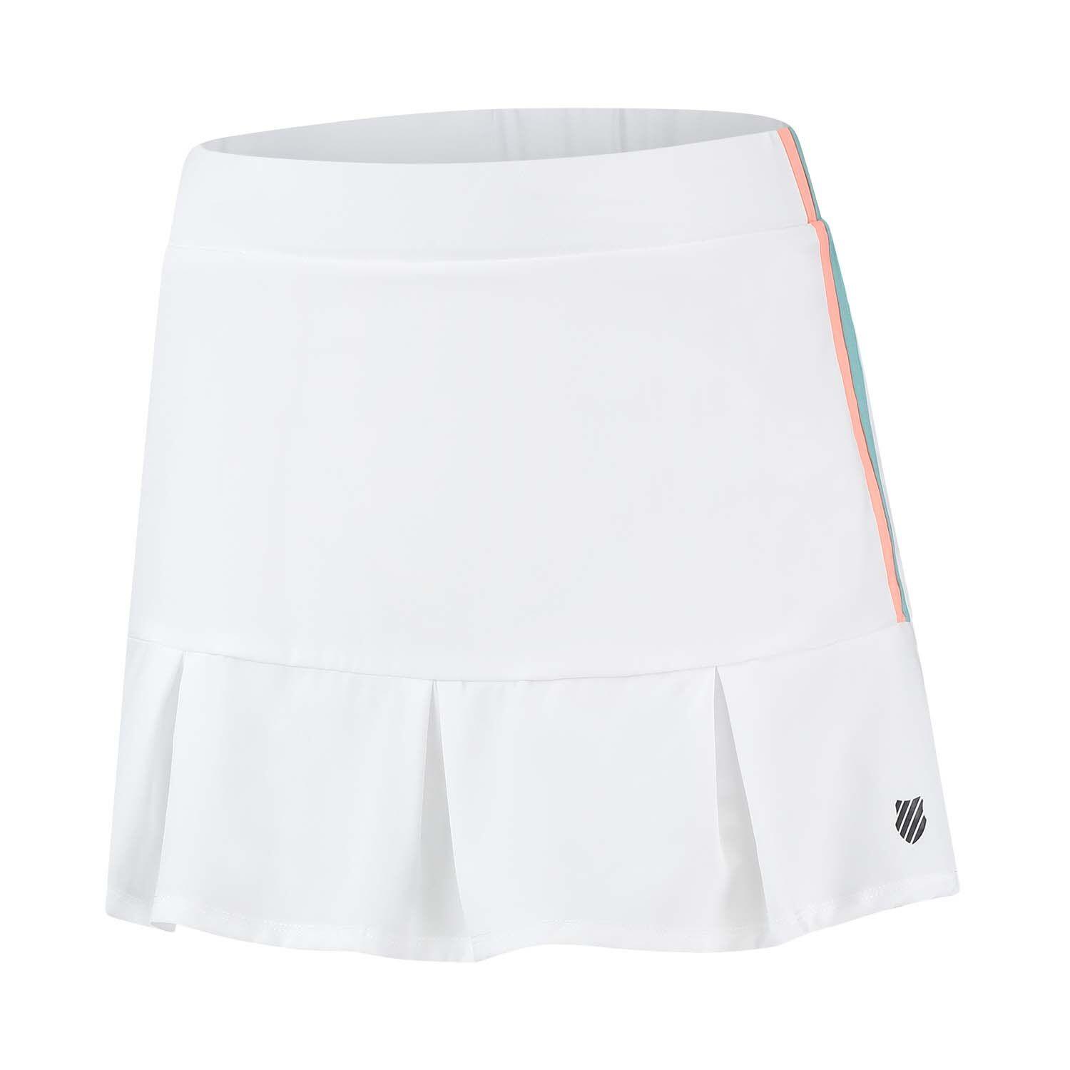 K-swiss - Jupe 3 Plissée Kswiss Hypercourt - Jupe Short - Blanc - Decathlon