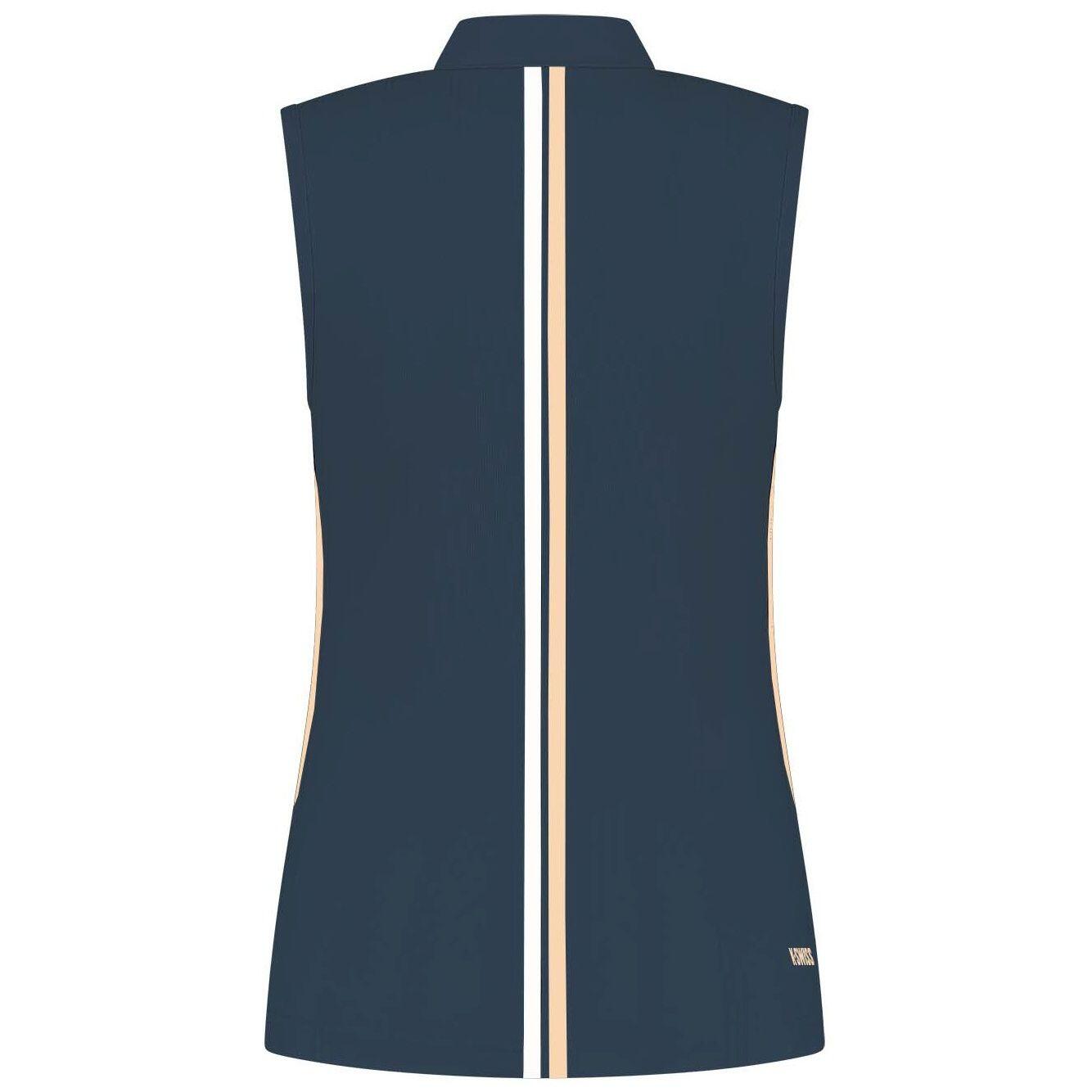 Camiseta de tenis y pádel mujer HYPERCOURT ADVANTG 4 K-Swiss marino 2/2