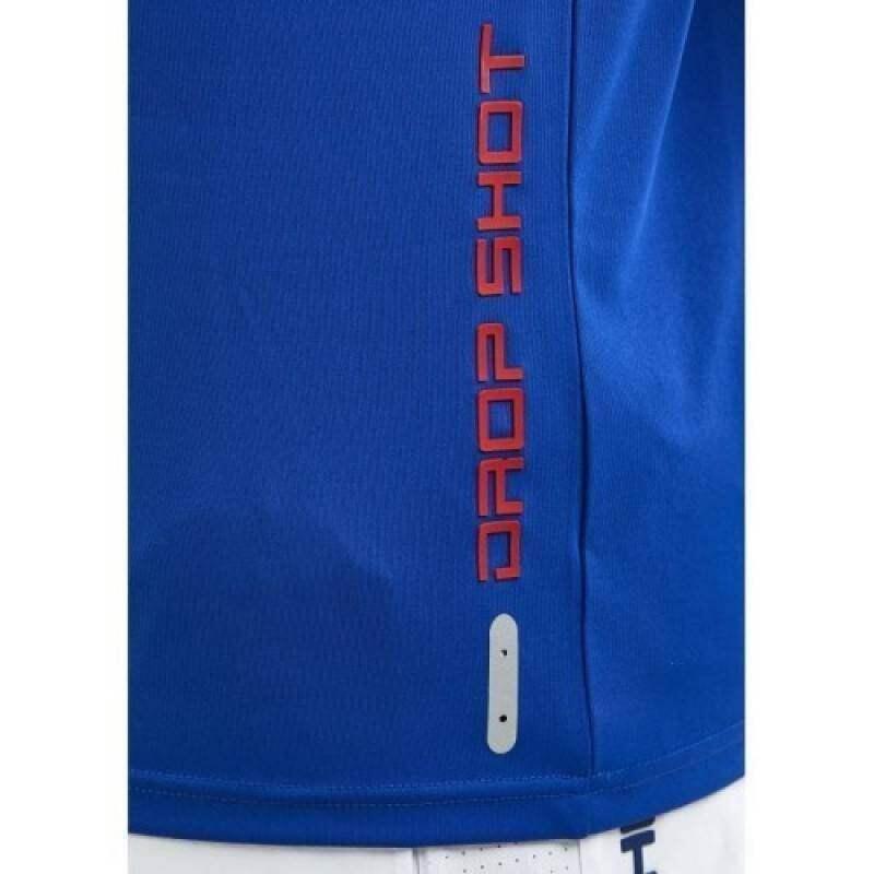 Camiseta Drop Shot JMD Heritage Azul 4/5