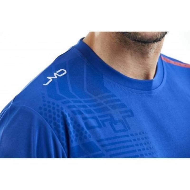Camiseta Drop Shot JMD Heritage Azul 3/5