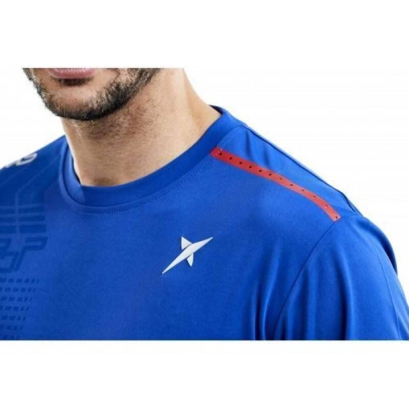 Camiseta Drop Shot JMD Heritage Azul 5/5