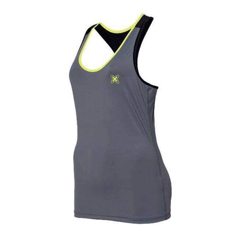 Camiseta Munich Premium Gris Mujer 4/5