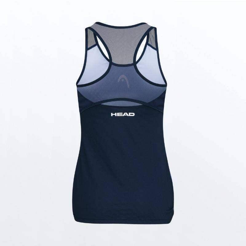 T-shirt Head Play Print Padel Dark Blue Woman 2/5