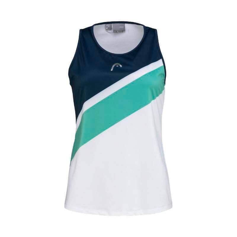 Camiseta Head Performance Estampado Verde Nilo 1/5