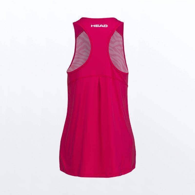 Camiseta Head Agility Magenta Print Vision Junior 2/5