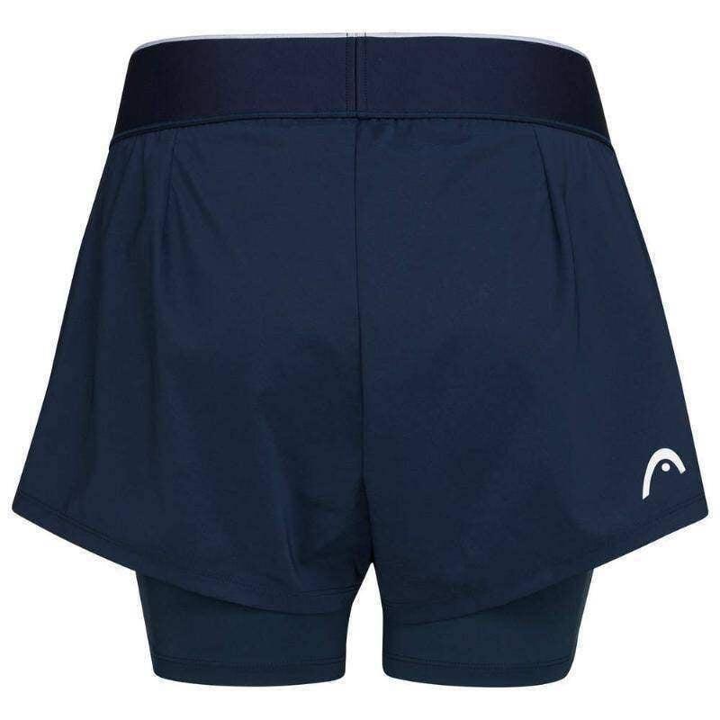 Short Head Dynamic Azul Oscuro Mujer 2/5