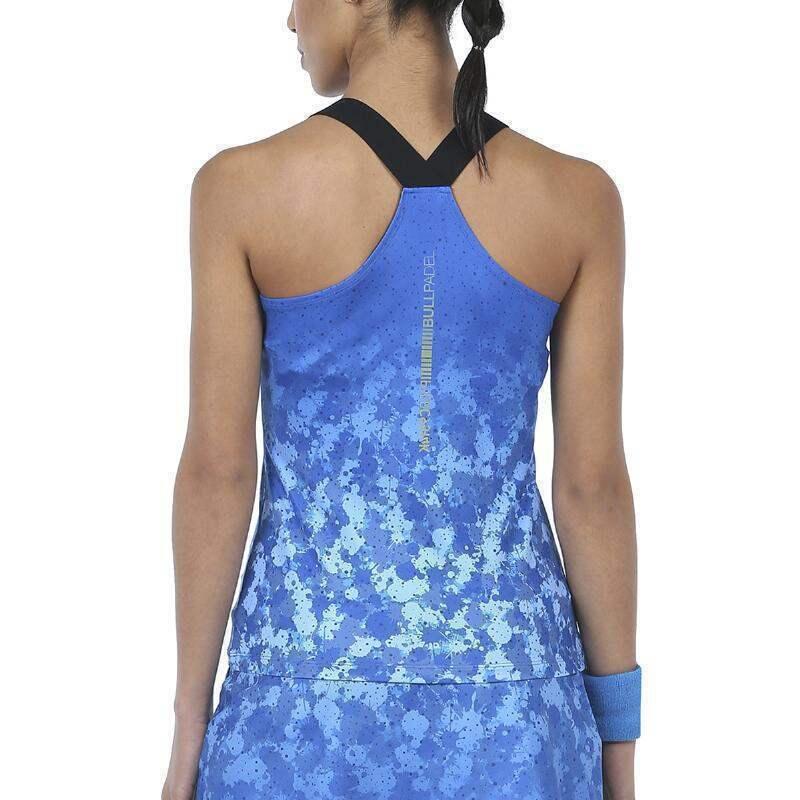 Camiseta Bullpadel Dombel Azul Intenso 3/5
