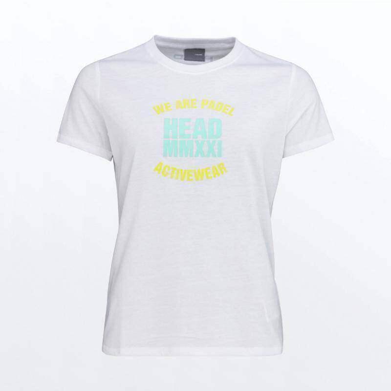 HEAD Camiseta Head Skip Blanco Mujer