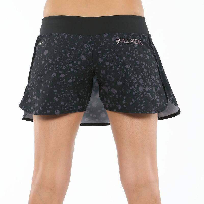 Falda Pantalon Bullpadel Euken Negro 3/5