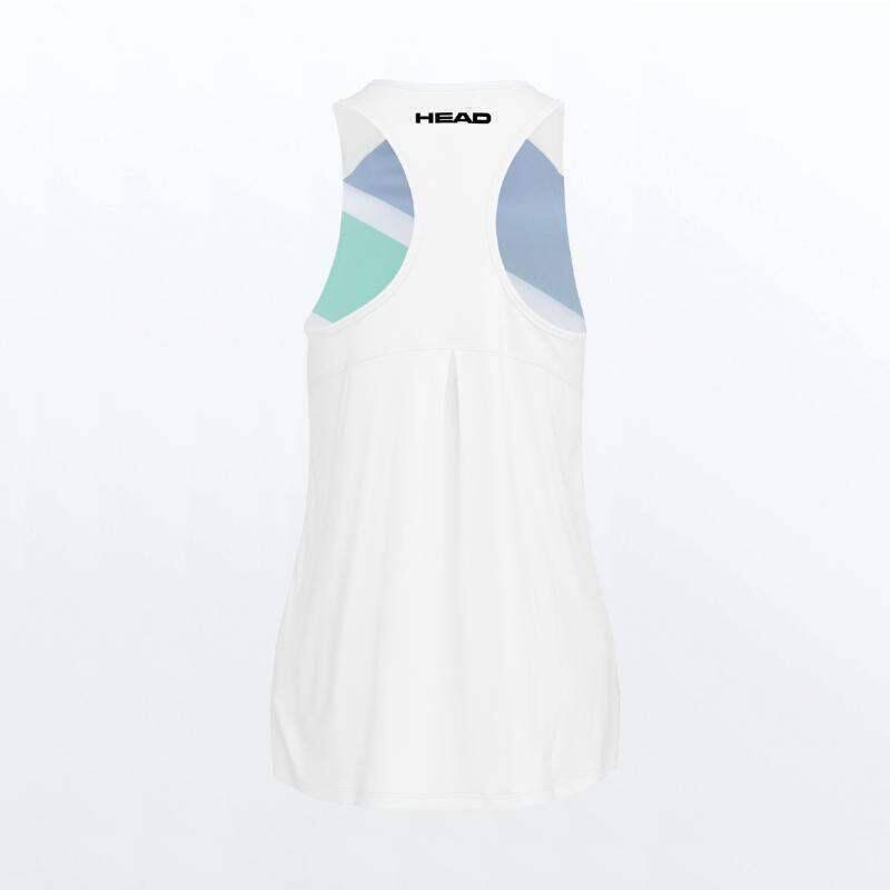 Camiseta Head Agility Estampado Verde Nilo Junior 2/5