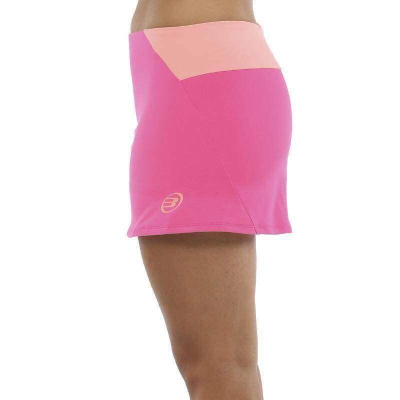 Falda Bullpadel Ermin Rosa Fluor 3/5