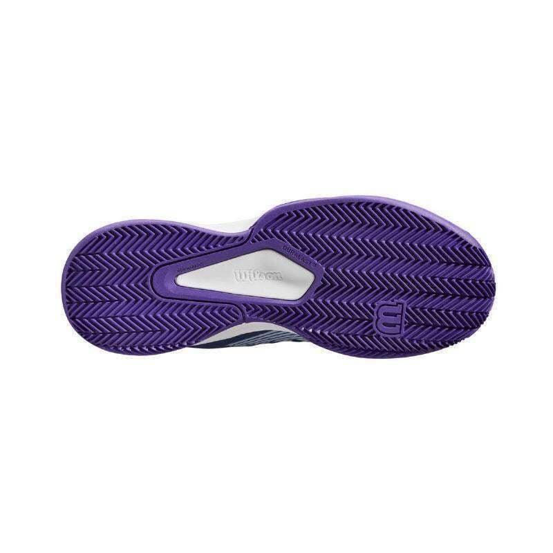 Zapatillas Wilson Hurakn Team Cobalto Lila Blanco Mujer 3/5