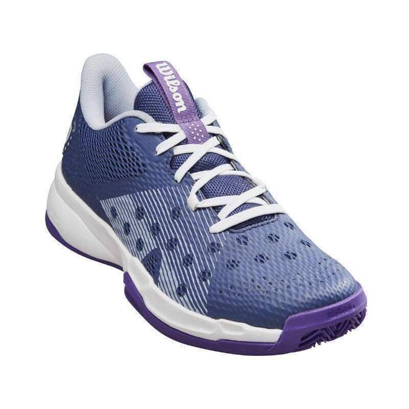 Zapatillas Wilson Hurakn Team Cobalto Lila Blanco Mujer 2/5