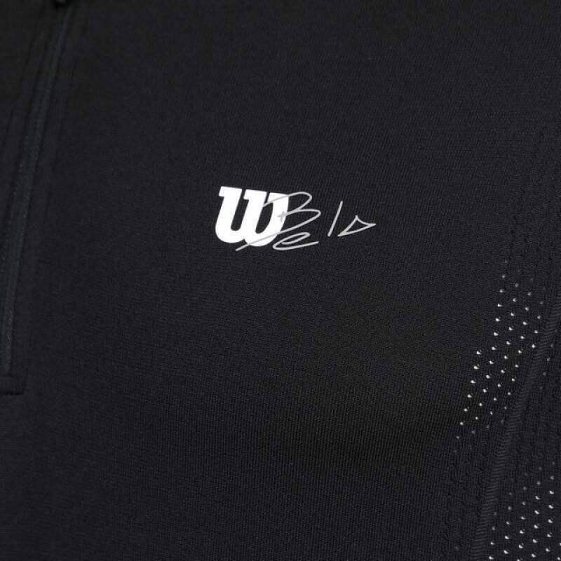 Camiseta Wilson Bela Seamless Ziphnly 2.0 Negro 2/5