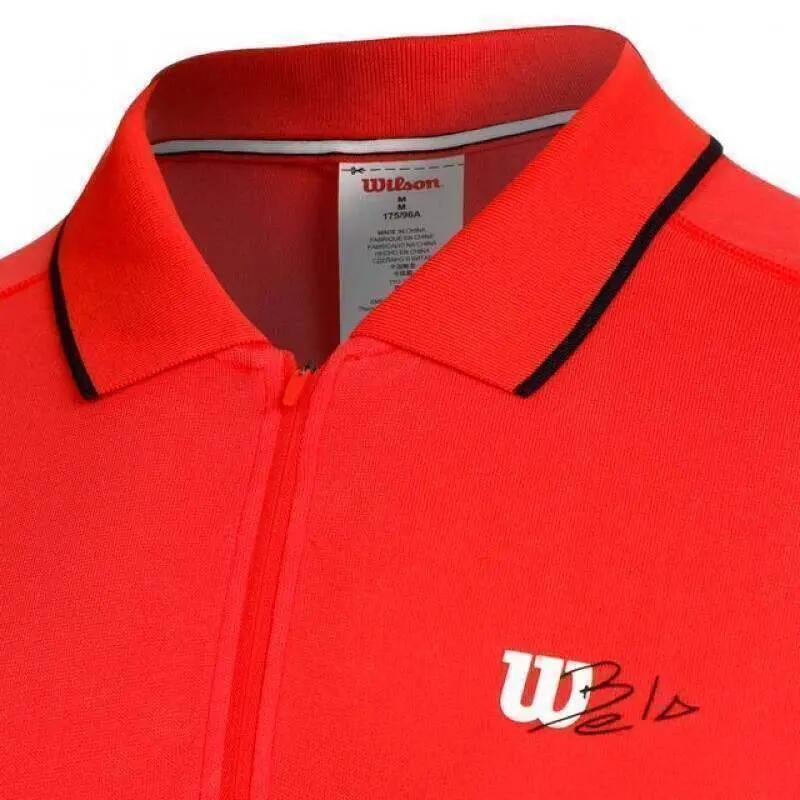 Polo Wilson Bela Seamless Rojo 3/5