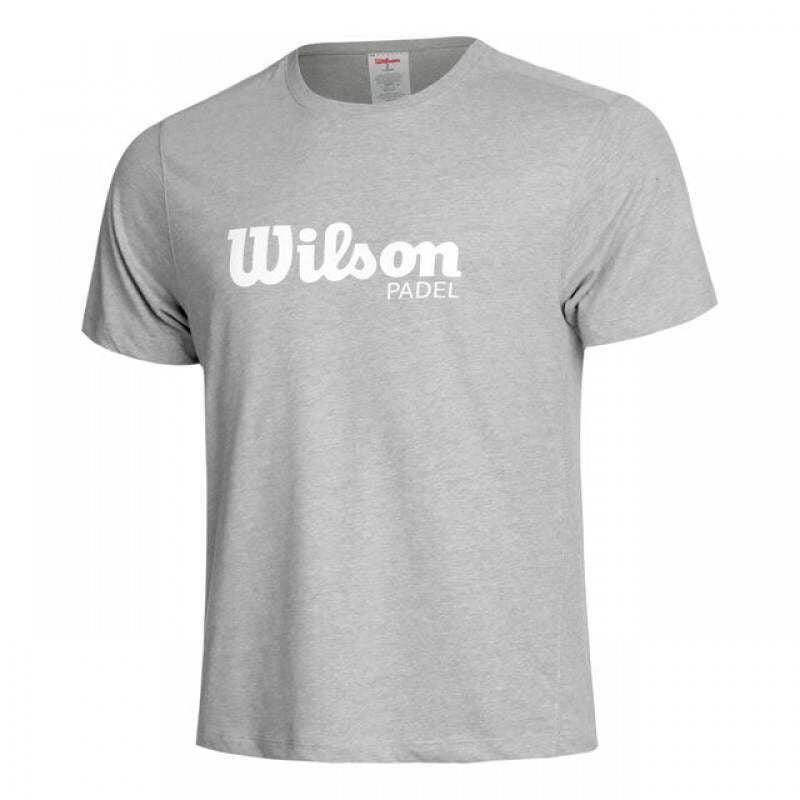 Camiseta Wilson Graphic Gris Blanco 1/5