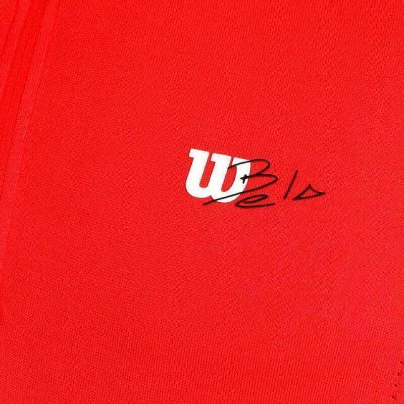 Camiseta Wilson Bela Seamless Ziphnly 2.0 Rojo 2/5
