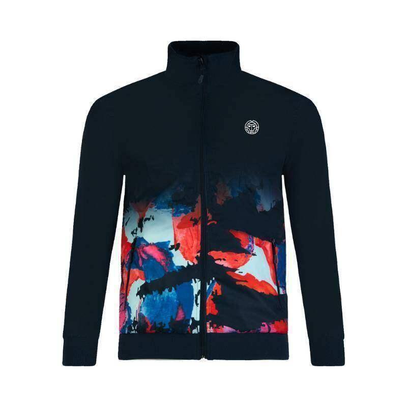 Chaqueta Bidi Badu Lynel Azul Oscuro Rojo 1/5