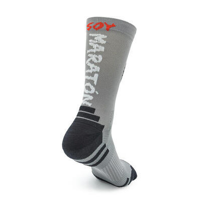 Calzini Running #Soymaraton Unisex - Colore Kamuabu Metallizzato 23Cm