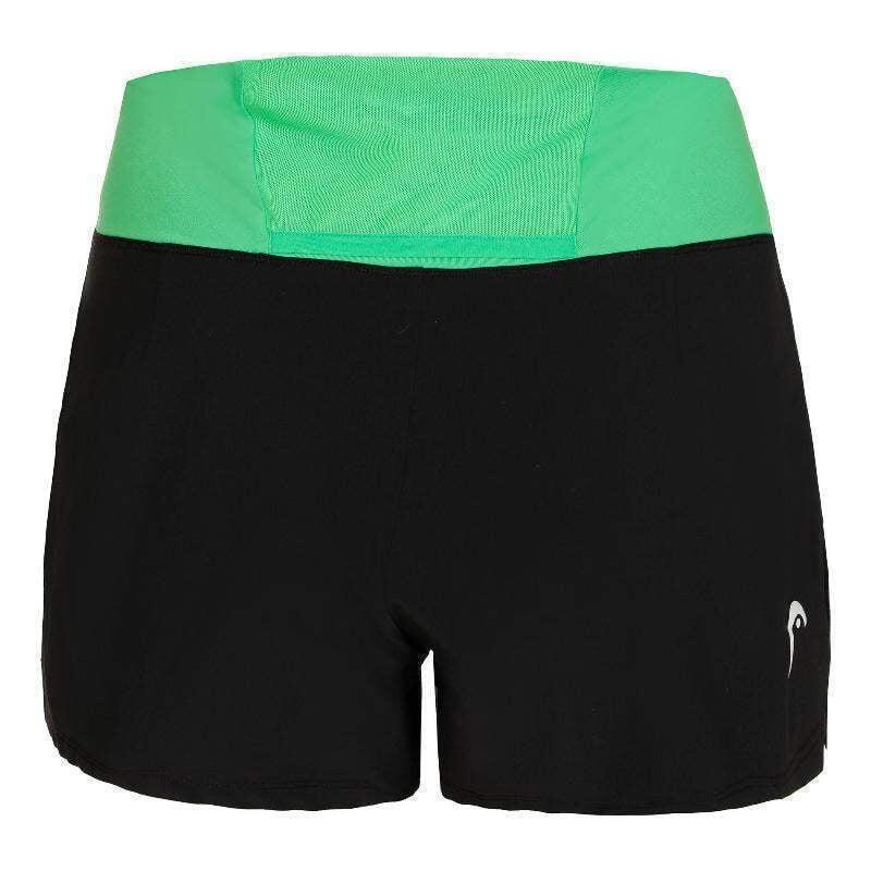Short Head Dynamic Negro Verde Mujer 4/5