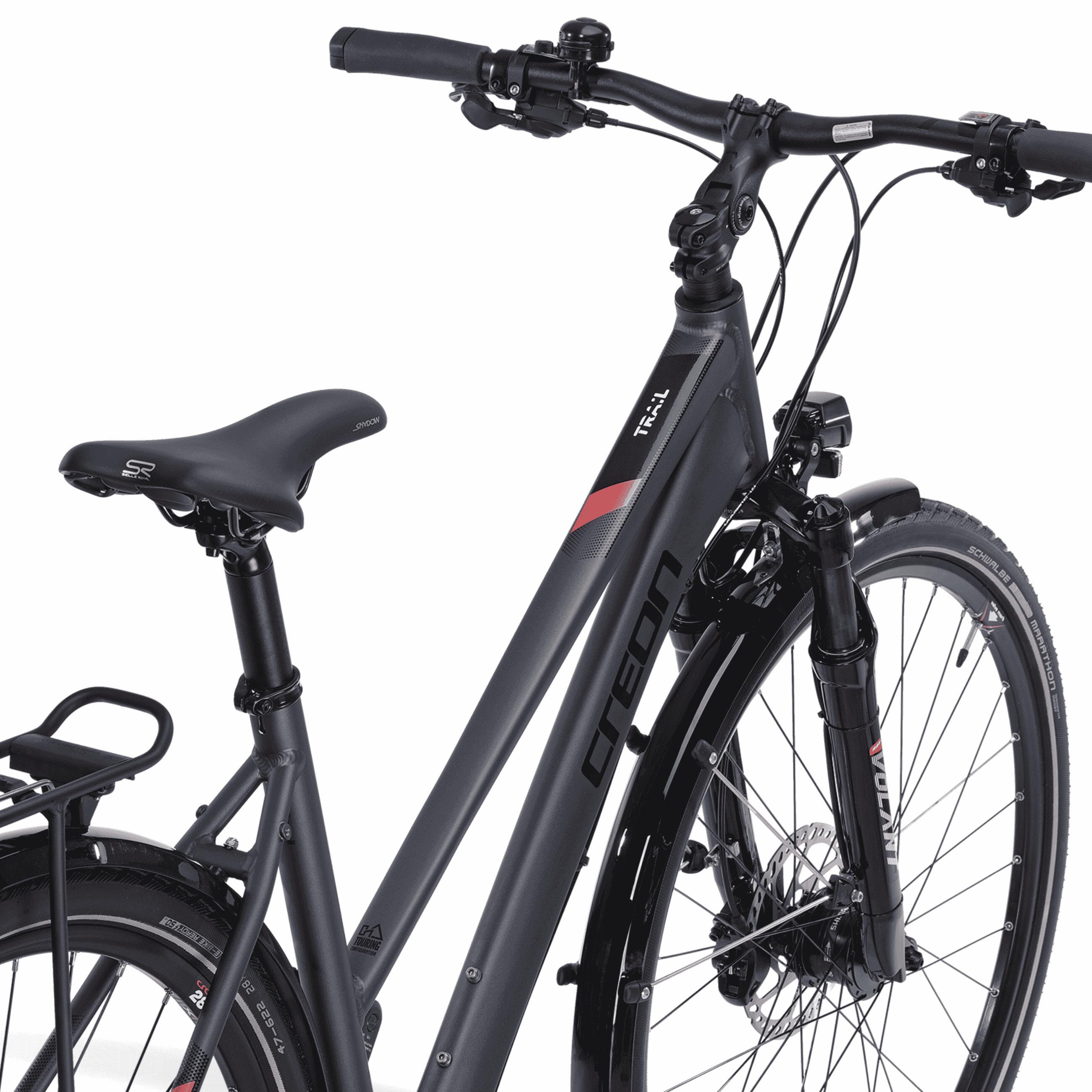 sigma fahrradbeleuchtung aura 60 USB | StVZO konformes Fahrradfrontlicht mit 60 LUX | akkubetriebenes Vorderlicht | 3 Leuchtmodi Paket] 2 Fahrrad Reifen Storage Rack Bike Size:Large Bike