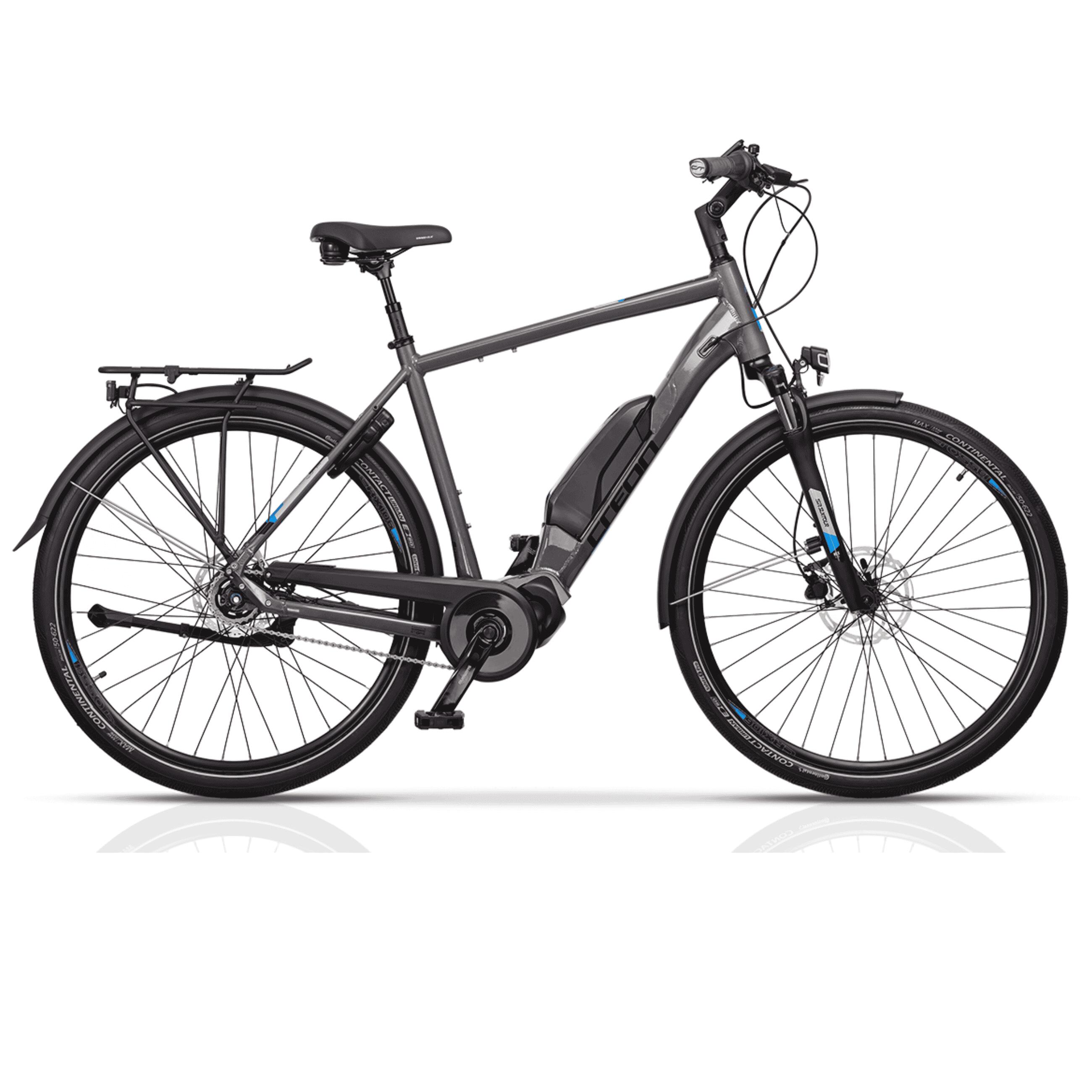Airtracks - 28" Vélo Électrique Urbain Pour Hommes  X-tron Sr3 Shimano Steps E-5000 418wh 5 - Vélo Ville - Gris - 55 Cm - Decathlon