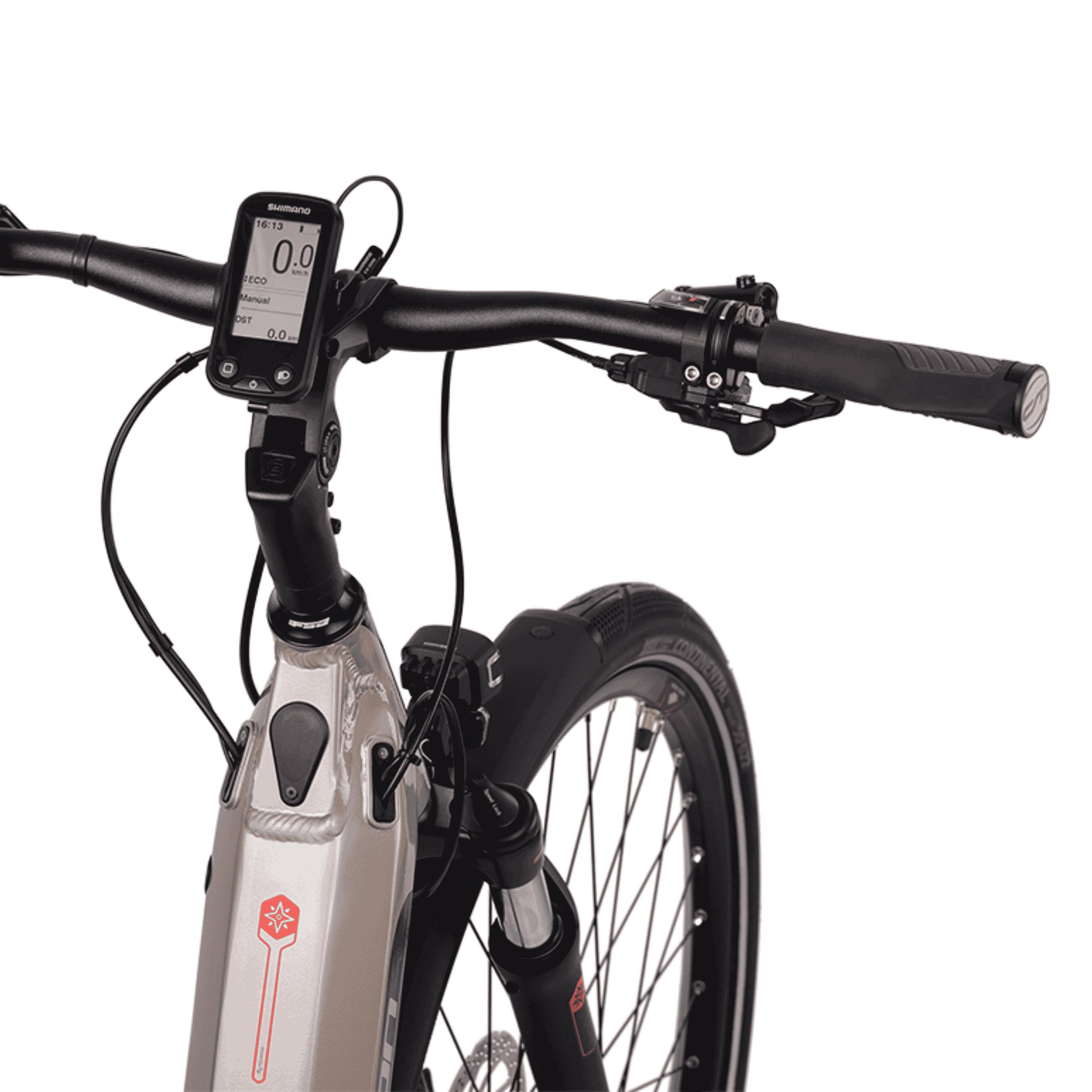 28"BICI ELETTRICA DA DONNA  LS TREKKING E-TOURING 12.8 CITY BIKE SHIMANO STEPS 2/4