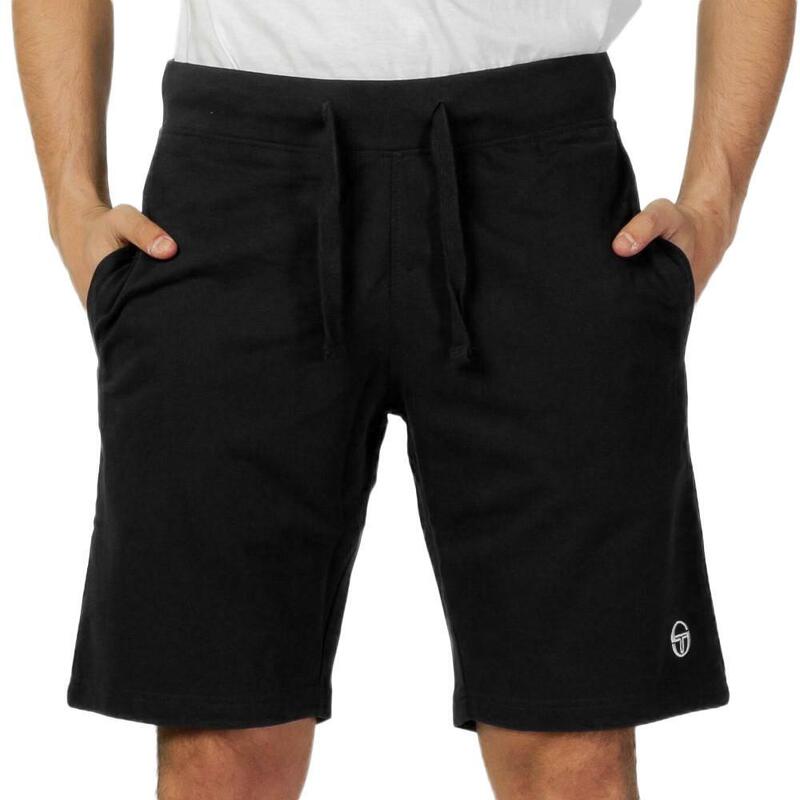 Short De Jogging Sergio Tacchini Vunkan - Homme - Noir - Taille S - Neuf Avec étiquettes