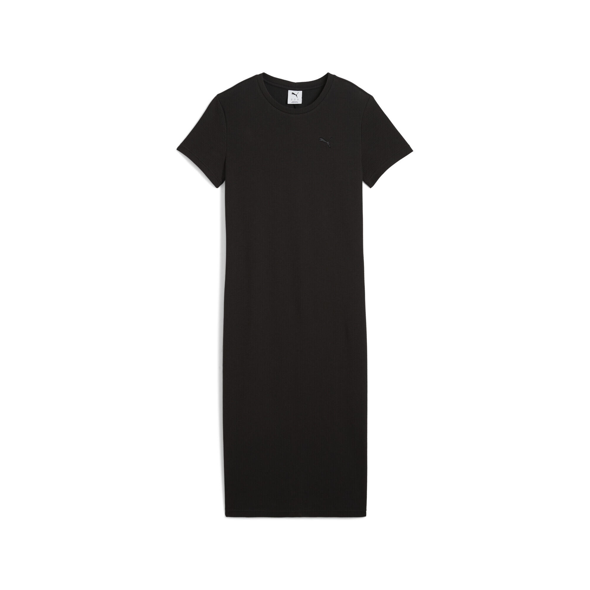 PUMA Vestir Puma Her Dress, Preto, Mulheres