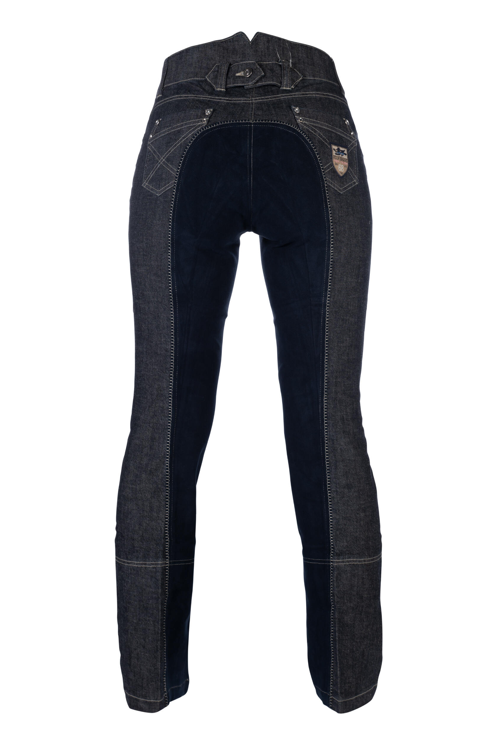 Damen Jodhpur Miss Blink Alos Voll-Besatz jeansblau 7/7