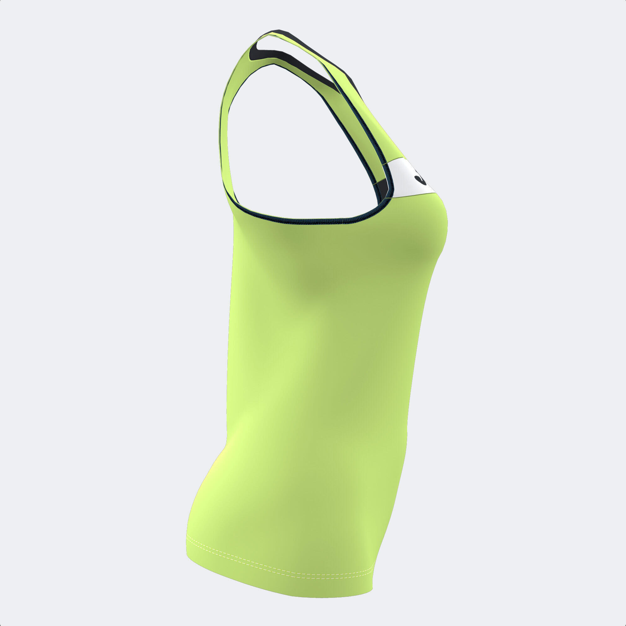 Débardeur Sans Manches Padel Femme Joma Court Vert Citron 4/4