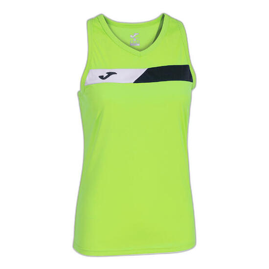 Débardeur Sans Manches Padel Femme Joma Court Vert Citron