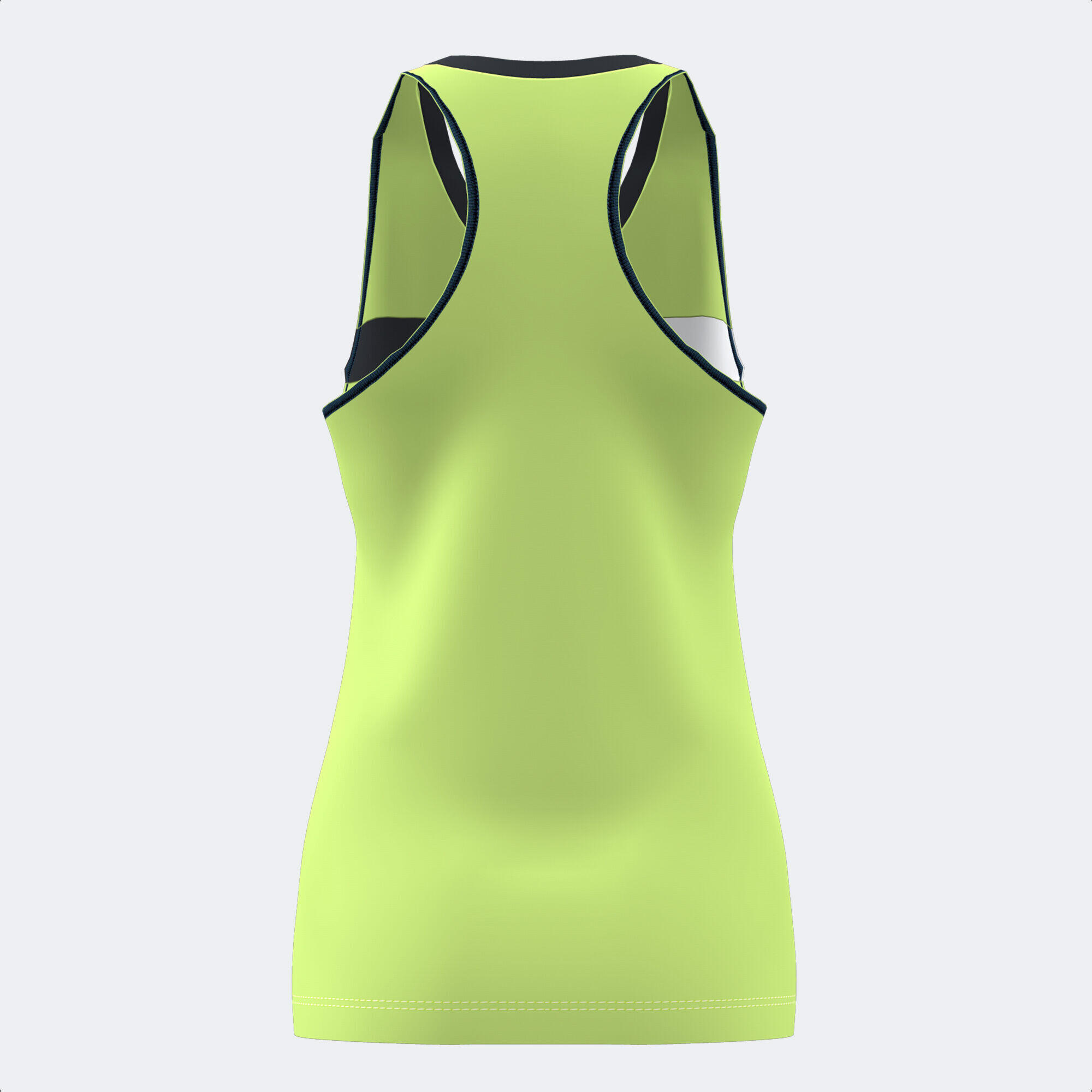 Débardeur Sans Manches Padel Femme Joma Court Vert Citron 3/4