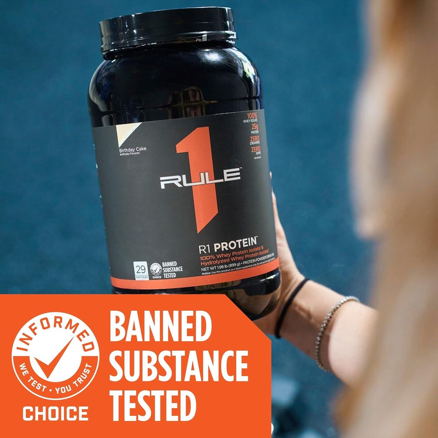 RULE 1 WHEY BLEND CHOCOLATE FUDGE (1 SERVINGS) – Malaysia - Sport supplement supplier in Malaysia