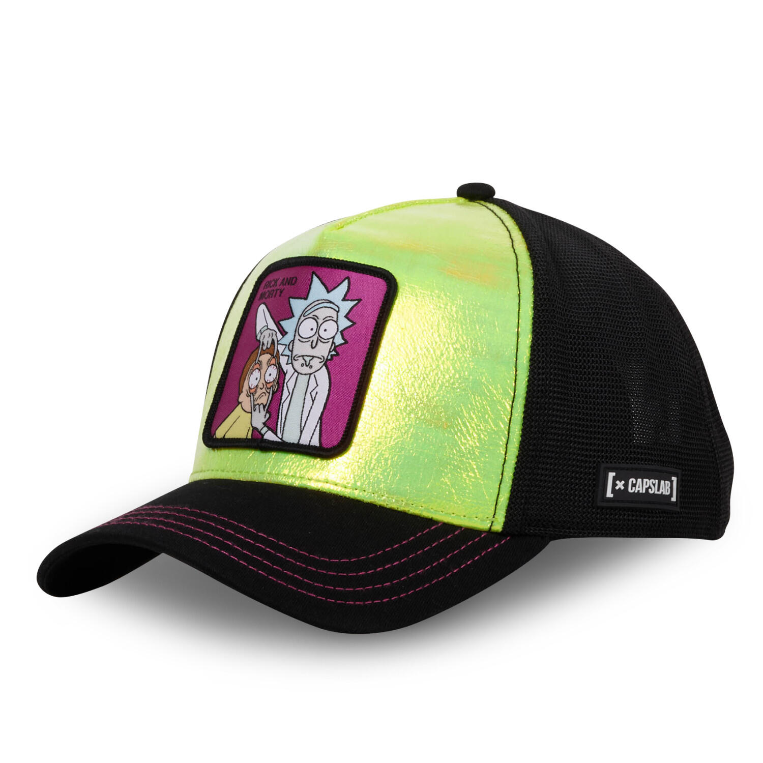Casquette homme trucker Rick and Morty Capslab 1/4