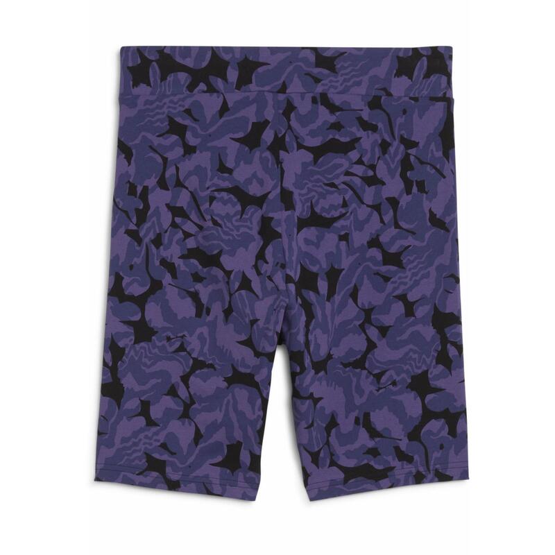 Damskie krótkie legginsy z wysokim stanem ESS NATURE 2.0 7" PUMA Blue Crystal