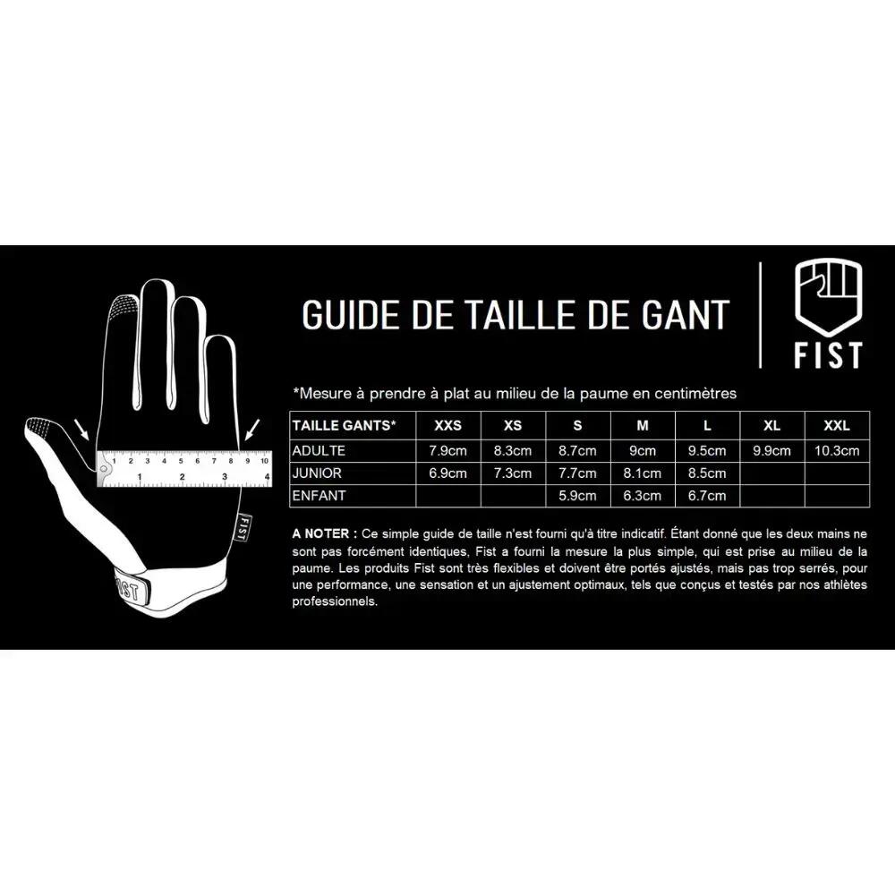 Gants Fist Adulte - Vert Fluo 3/4