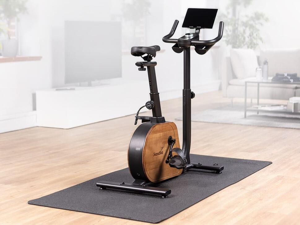 Rower treningowy stacjonarny Trevek P12-G z własnym zasilaniem wyświetlaczem LED